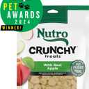 2 x Nutro Crunchy Dog Treats with Real Apple, 10 oz.Bag