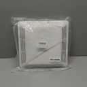 S97013576 Bathroom Fan Cover Compatible with Br-oan 676 684 684NT 2684F 576 Nu-Tone Exhaust Fan Cover, 10.5 x 11 inch Bathroom Vent Cover with Springs Plastic White