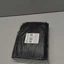 Restaurantware 7.5 x 2.5 Inch Sauce Trays 20 Disposable Divided Serving Plates - Lids Sold Separately Disposable Black Plastic 3 Compartment Serving Dishes For Condiments Appetizers Or Snacks