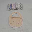 8-Pack Organic Baby Bibs for Boys, Girls - Soft Cotton Drooling and Teething Bibs for Baby Girl & Boy, Extra Absorbent, Easy To Clean & Put On for Toddler, Newborn, Infant 0-24 Months (Lunaris)