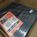 XXL Dog Truck Seat Cover for Back Seat, Hard Bottom Backseat Extender for Car, Holds 400 lbs, Pet Seat Covers for Large Dogs, 100% Waterproof, Dog Car Bed Protector Hammock for Crew Cab Truck SUV F150 (Black)