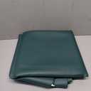 Majestic Giftware PU Faux Leather Rectangle Tablecloths, (TCE35-54144) Hunter Green Waterproof & Spill Proof Dining Table Cover, Decorative Washable Tablecloth for Home, Kitchen, Party (54X108)