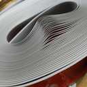 Vinyl Floor Transition Strip, 2" Wide Self-Adhesive
Doorway Threshold Strip, Laminate Floor Gap Cover, Grey Color, 20Ft Length, Easy Install, Protects Floor Edges
