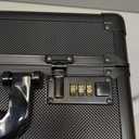 3-Row Graded Card Storage Box - Graded Card Case with Combination Lock