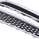 2Pcs Front Driver and Passenger Side Bumper Lower Grille and Trim for Acura
