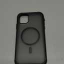 jaroco Magnetic for iPhone 11 Case, [Compatible with MagSafe][Military Grade Drop Protection][Heavy Duty Protection][Non-Slip][Shockproof] 2-Layer Durable Bumper Phone Case 6.1''-Black