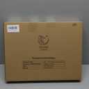 Clear Acrylic Serving Tray with Golden Handles 12"x16", Huge Capacity Sturdy Acrylic Tray for Coffee, Juice, Kitchen and Desk Organizer, Storage Tray