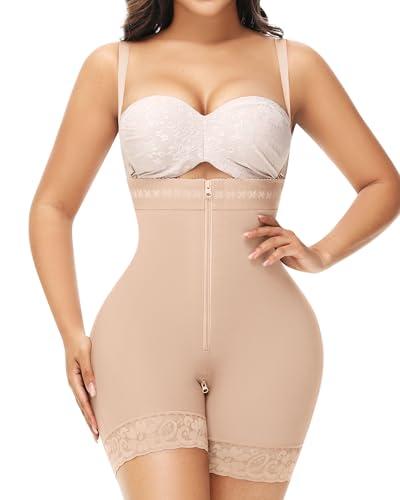 SHAPSHE Fajas Colombianas Moldeadoras Faja Postparto Para Mujer Stage 2 Postpartum Strapless High Compression Butt Lifting Shapewear for Women, L