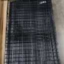 Midwest Homes for Pets 36-Inch New World Crate for Medium-Large Breeds, 41-70 lbs, Double Door Folding Dog Crate, Leak-Proof Tray & Secure Latches, Portable, Durable & Easy to Assemble