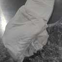 PURE ERA Jersey Knit Flat Top Sheet Only 100% T-Shirt Heather Cotton Super Soft Comfy Breathable (1-Pack, Queen, Solid Off White)