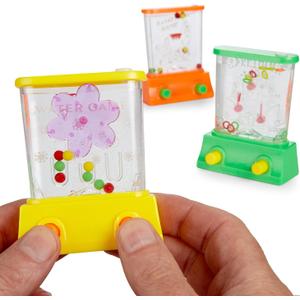Kicko Water Game - Variety Pack - Red, Orange, Green - 3 Pack - Assorted Handheld Water Games for Kids, Teens, Adults - Party Favor, Hours of Fun