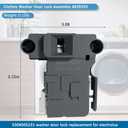 Washer Door Lock Assembly Replacement for Electrolux Frigidaire, Replaces 5304514774 AP6329665 4839359, Compatible with EFLS527UIW0 EFLS627UIW0 ELFW7637AW0