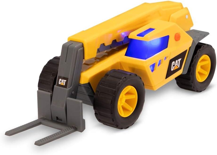 CAT Construction Toys, Future Force Telehandler Toy, with Lights and Sounds, Ages 3 and Up