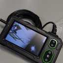 Endoscope Camera with Light, 4.3" Inspection Camera, 1920P HD Borescope with 8 LED Lights, IP67 Waterproof Snake Sewer Tools, 16.4ft Semi-Rigid Drain Endoscope Cool Gadget (Green)