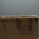 Allpop TV Tray Table, TV Dinner Tray for Eating Set of 2, Adjustable Folding Laptop Table with 6 Heights & 3 Tilt Angles, Cup Holder on Couch & Bed, Black