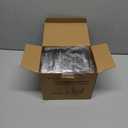 Foil Cupcake Liners with Dome Lids 100Pack,Free-Air 3.5Oz Cups for Baking,Disposable Ramekins Muffin Tins Cupcake Wrappers, with Spoons-Red in gold