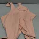 REORIA Women's Sexy Criss Cross Halter Neck Sleeveless Party Club Night Going Out Thong Bodysuits Tops Pink XLarge