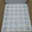 GOSDENG 60 Pack Shot Glasses Set with Heavy Base, 2oz Clear Shot Glasses Bulk, Small Whiskey Shot Glass for Vodka, Whiskey, Tequila, Espressos, Spirits & Liquors, Clear Glass