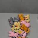 Chalyna 12 Pcs Cute Stuffed Animal Toy 4 Inch Mini Plush Mermaid Tiger Turtle Puppy Pig Alpaca Cat Ornaments Stuffed Doll Keychain Handbag Pendant for Birthday Party Favors DIY Home Decor (Cat Style)