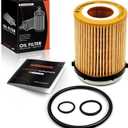 A-Premium 10K Miles Protection Oil Filter Compatible with Mercedes-Benz C300, C350e, E300, E350, Sprinter 1500, Sprinter 2500, GLA250, GLB250, GLC300, GLC350e, GLE350, CLA250 & Infiniti & Freightliner