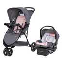 Baby Trend Venture 3-Wheel Stroller Travel System, Dash Pink