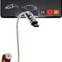 Wire for Oticon Hearing Aid miniFit Receiver Type 85, Size 3 Right(Red) - Compatible with Oticon Intent and Bernafone Encanta Hearing Aid Supplies - 1 PCS
