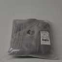 NICETOWN Room Darkening Cafe Satin Curtains for Small Windows, 42" Wide by 63" Long, 2 Panels, Chrome Gray, Rod Pocket Privacy Blackout Drapes for Play Room