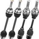 Front&Rear Left Right ATV CV Axles Drive shaft Assembly Set for Polaris Sportsman 570/450/ETX Trail SP ETX EPS HO 2015 2016 2017 2018 2019 2020 2021 2022- Full Set Replace for 1332931 1333275