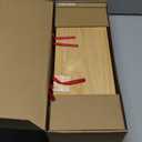 Habudda Floating Shelves for Wall, Bathroom Bedroom Kitchen Book Shelf, Rustic Wooden Home Decor Plant Display, Varnished Natural Solid Wood, Mounted Invisible Bracket, 30" Set of 2 (30"6.7"1.6")