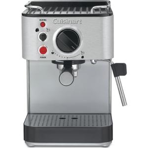 Cuisinart EM-100NP1 1.66 Quart Stainless Steel Espresso Maker, Silver