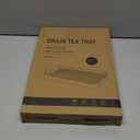 Seoneiro Whiskey Tray, Glass Cup Rack, Mug Holder, Coffee Cup Organizer, Bathroom Countertop with Drain Board Wine Glass Decorative Organizer, Food Tray, Kitchen Spice Rack