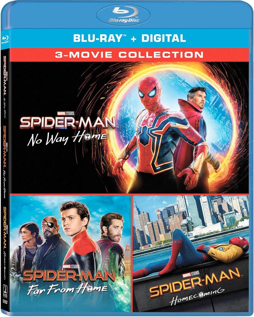 Spider-Man: Far from Home / Spider-Man: Homecoming / Spider-Man: No Way Home - Set Digital Blu-ray