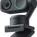 Insta360 Link 2 PTZ Dual Axis Gimbal AI-Powered 4K Webcam with 1/2" Sensor for Increased Detail, Pro Audio, Gesture Control, HDR, AI Tracking, Deskview and Streamer Mode - Built-in Privacy Protection