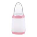 Hathdia Night Light for Kids, USB Rechargeable Nursery Lamp Portable Camping Lantern with 3 Light Modes for Camping,Emergency,Bedroom,Indoor and Outdoor(Pink, 1 Pack)