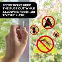 DOCAZOO Window Screen Mesh 72 in x 100 Ft