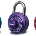 Master Lock 1530DCM School or Gym Locker Lock Combination Padlock, Back to School Essential, Pack of 1 - Colors May Vary