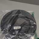 13'' Charger Plates Black Plastic Heavy Duty Disposable Dinner Chargers Serveware Dishes Platters Tableware Pack of 12