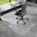 Office Chair Mat for Carpet, 45" x 53" Low Pile Carpet Protector Mat for Office Chair, Under Desk Office Mats for Rolling Chairs, Easy Glide, with Lip