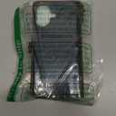 Defencase Compatible with iPhone 16 Case Wallet with RFID Blocking Card Holder for Women and Men, Fashion PU Leather Magnetic Snap Flip Zipper Strap Wallet Phone Case for iPhone 16 6.1", Coffee