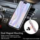 Silverback for iPhone 16 Case, Moving Liquid Holographic Sparkle Glitter Case with Kickstand, Girls Women Bling Diamond Ring Protective Case for iPhone 16 - Pink