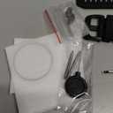 TopPerfekt Band Compatible with Garmin Instinct 3 45mm, Soft Silicone Replacement Watch Band 22mm Width Strap and 2 Pack Screen Protectors for Instinct E 40MM 45MM Smart Watch for Women Men (22mm-Instinct 3 45mm)