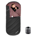 KingCamp Sleeping Bag for Adults, Cold Weather & Warm Extra Wide Big & Tall XL Portable Waterproof Flannel Sleeping Bags, Essentials Gear Accessories for Camping Backpacking Hiking Indoor & Outdoor