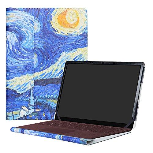 Alapmk Protective Case Cover For 13.5" Microsoft Surface Laptop & Surface Laptop 2 2nd Gen 2018(Not fit Surface Book 1 & 2/Surface Pro),Starry Night