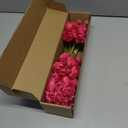 Letjolt Ranunculus Artificial Flower ROSEO Pink Silk Flowers Faux DIY Bouquet for Wedding Engagement Centerpieces Arrangements Bridal Shower Decorations Home Decor 18pcs