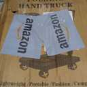 Folding Hand Truck Lightweight Hand Truck Dolly Foldable,Luggage cart with 4 Rotate Wheels, Utility Cart with Adjustable Handle,Collapsible Dolly for Moving-Black