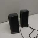 LENRUE Computer Speakers, USB/USB-C Powered PC Speakers with Loud Stereo Sound, Headphone-in for Desktop, iMac, MacBook, Laptop, Monitor (USB-C to USB Adapter Included)