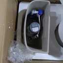 HOMLYLINK 22 Inch Elongated Tall Toilet for Seniors, 1.1/1.6 GPF Dual Flush, Extra High Two-Piece Toilet for Bathroom, Comfort Bowl Height 21 Inch, Seat Height 22", 12 Inch Rough-in, White