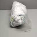 Men's Mountain Ski Jacket Waterproof Fleece Liner Snow Coat Warm Winter Windproof Hooded Raincoat (White)