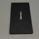 SHIELDON Genuine Leather Case Wallet for iPhone 17 Pro Max 6.9-inch 2025 | Foldable Kickstand, RFID Blocking 3 Credit Card Holder, Magnetic, Shock-Absorbent Phone Cover - Navy Blue