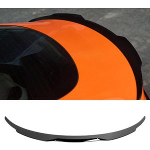 KHK Rear Spoiler Compatible with 2024 2025 Tesla Model 3, Night Edition Gloss Black ABS Spoiler Wing Body Kit